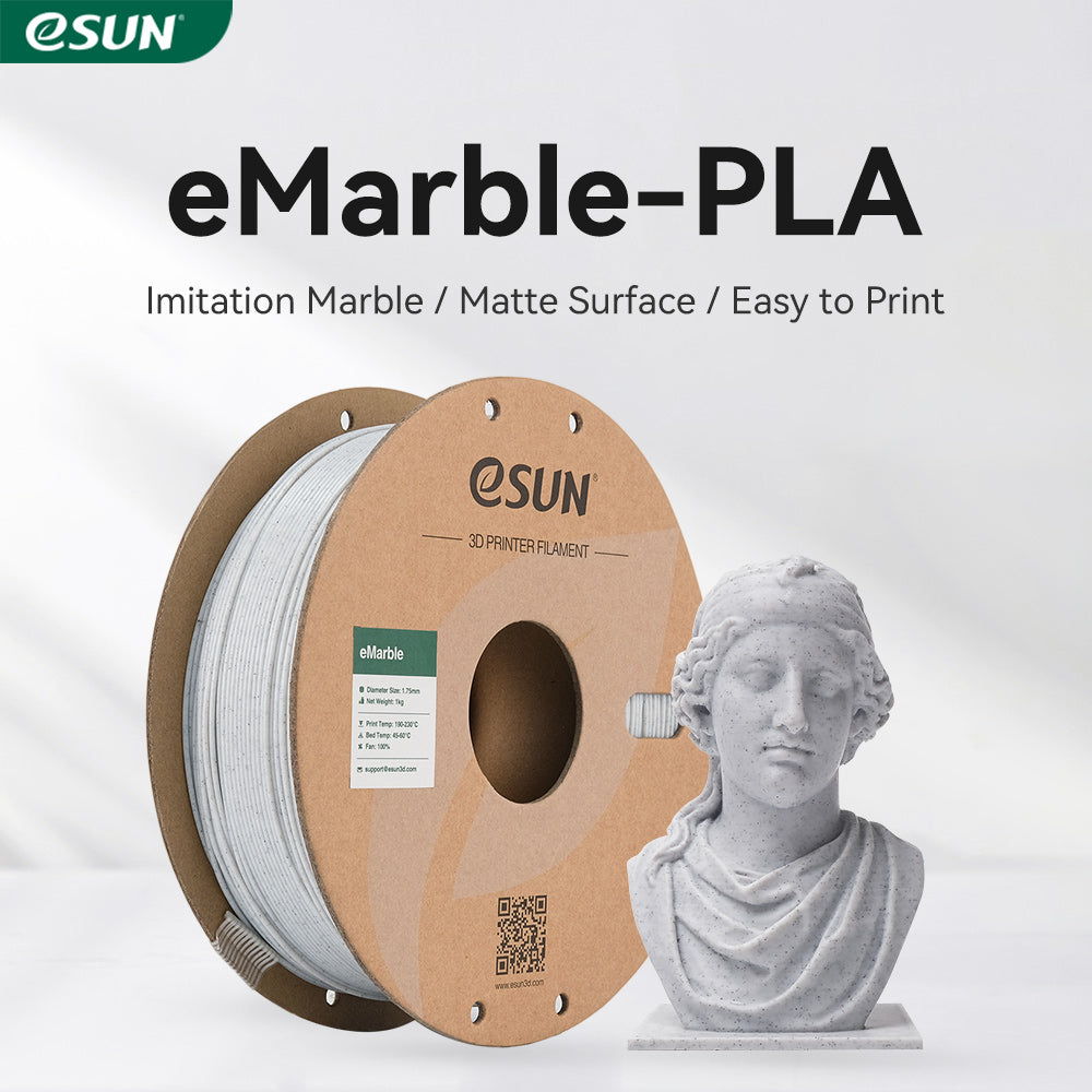 eSUN PLA-Marble 1.7mm 3D Filament 1KG - Image 7