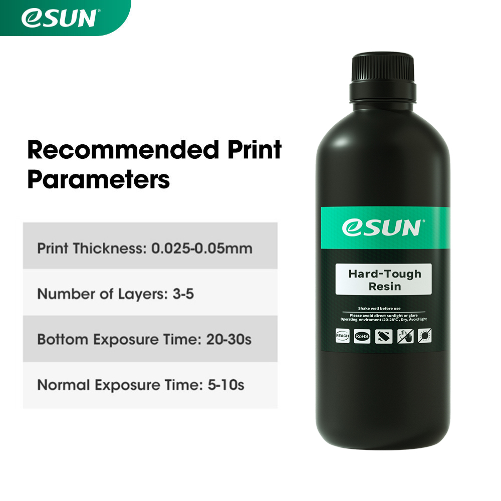 eSUN LCD Hard Tough 3D Resin 0.5KG/1KG - Image 5
