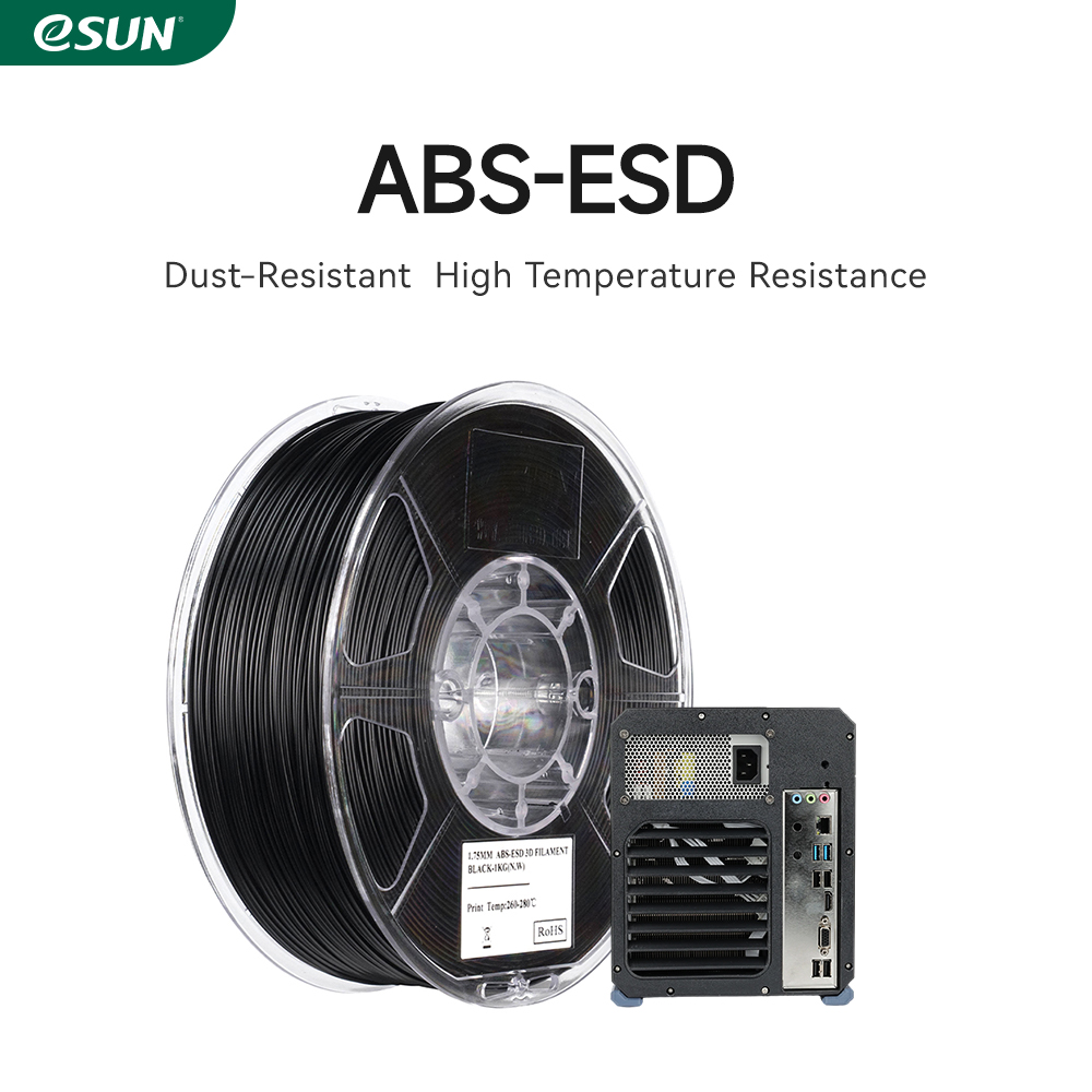 eSUN ABS-ESD 1.75mm 3D Filament 1KG
