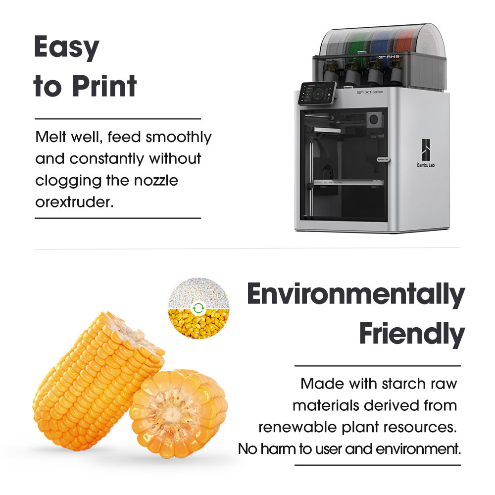 eSUN PLA+ CMYK Filament Bundle 4PCS - Image 5