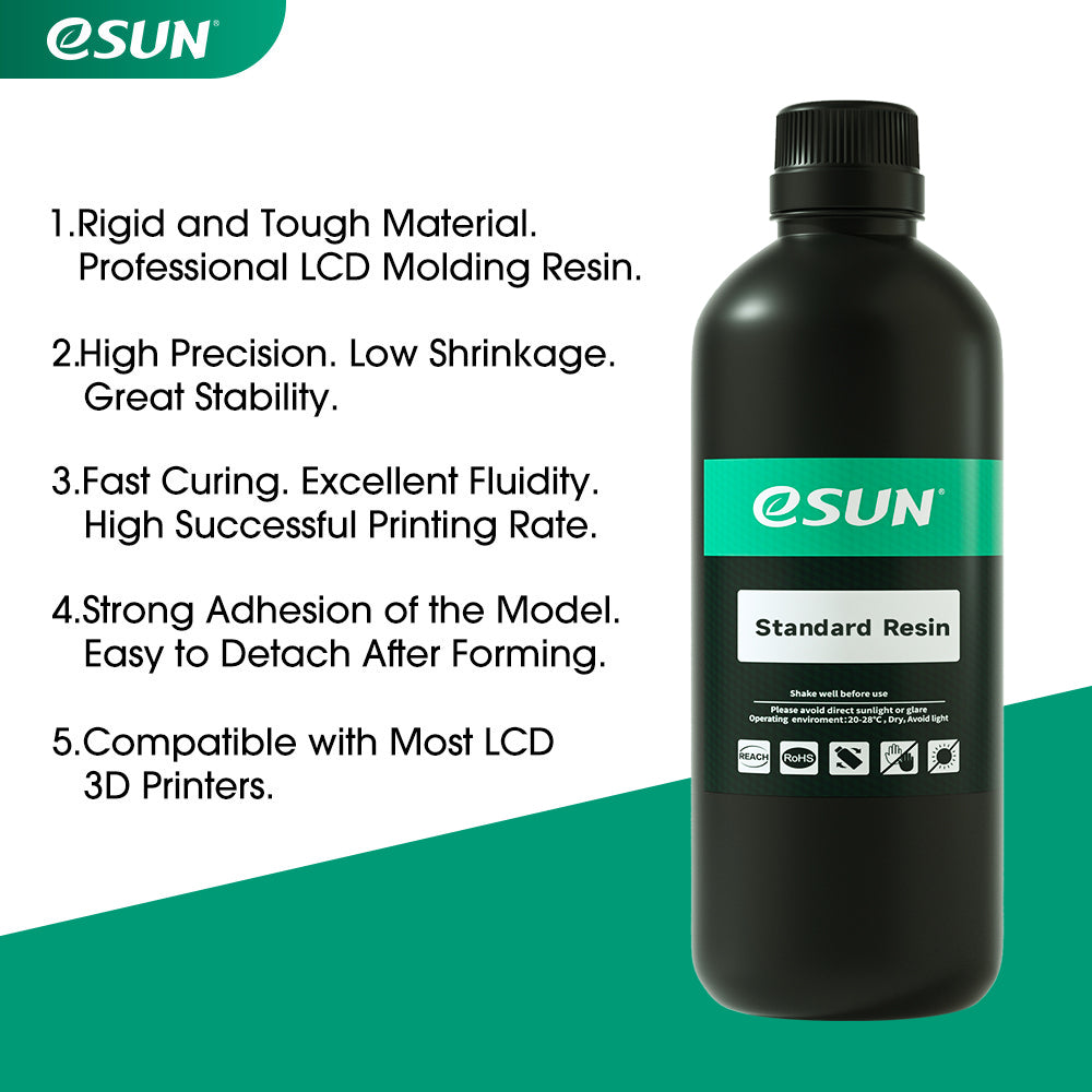 eSUN eResin-PLA Resin 0.5KG/1KG - Image 4