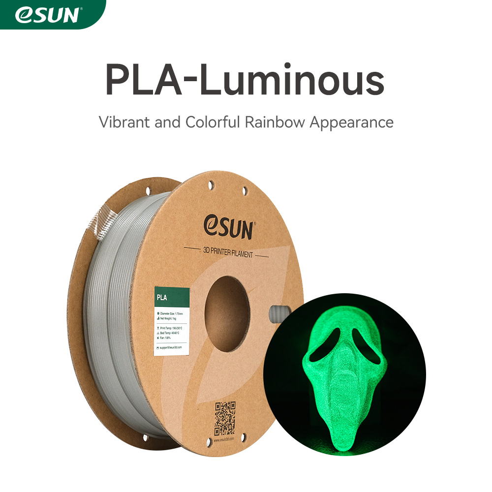 eSUN PLA-Luminous 1.75mm 3D Filament 1KG