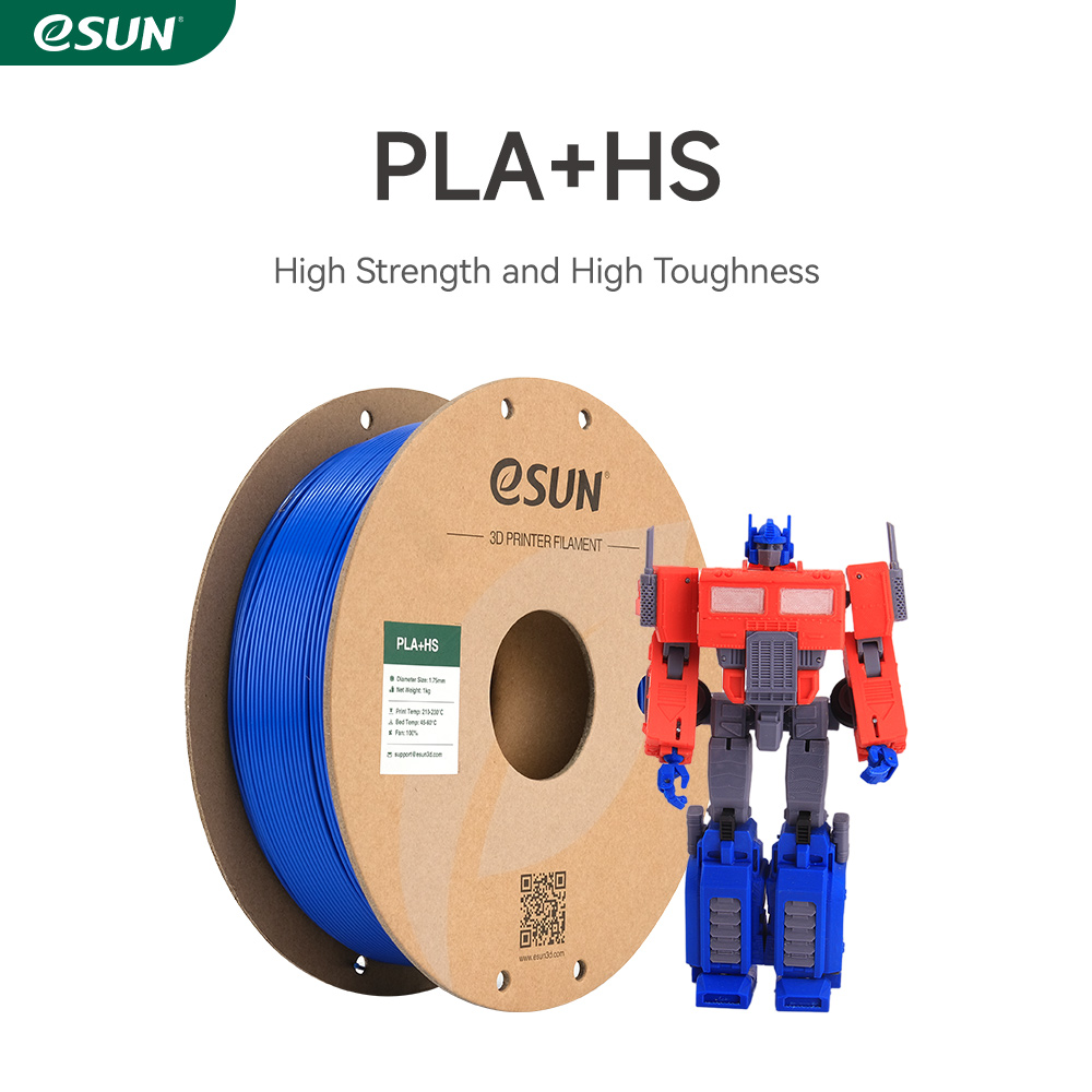 eSUN PLA+HS 1.75mm 3D Filament 1KG