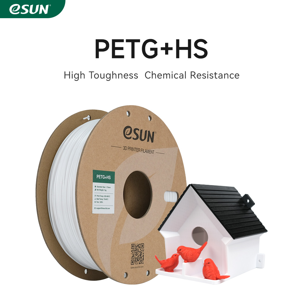 eSUN PETG+HS 1.75mm 3D Filament 1KG