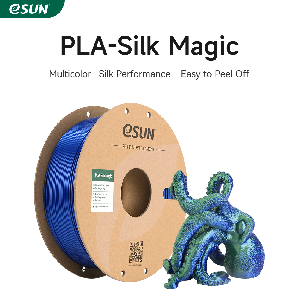 eSUN PLA-Silk Magic 1.75mm 3D Filament 1KG