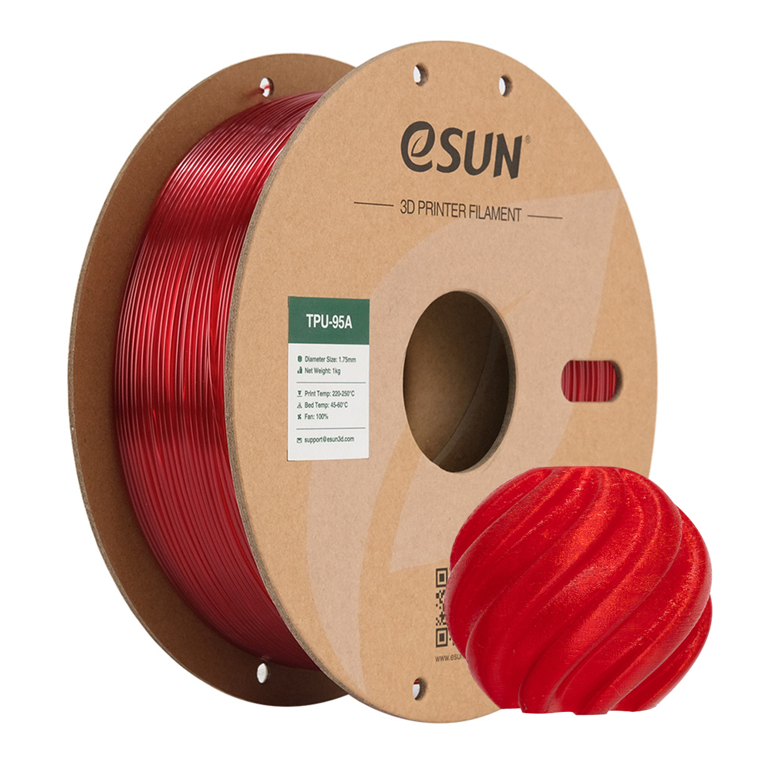 eSUN TPU-95A 1.75mm 3D Filament 1KG - Image 13