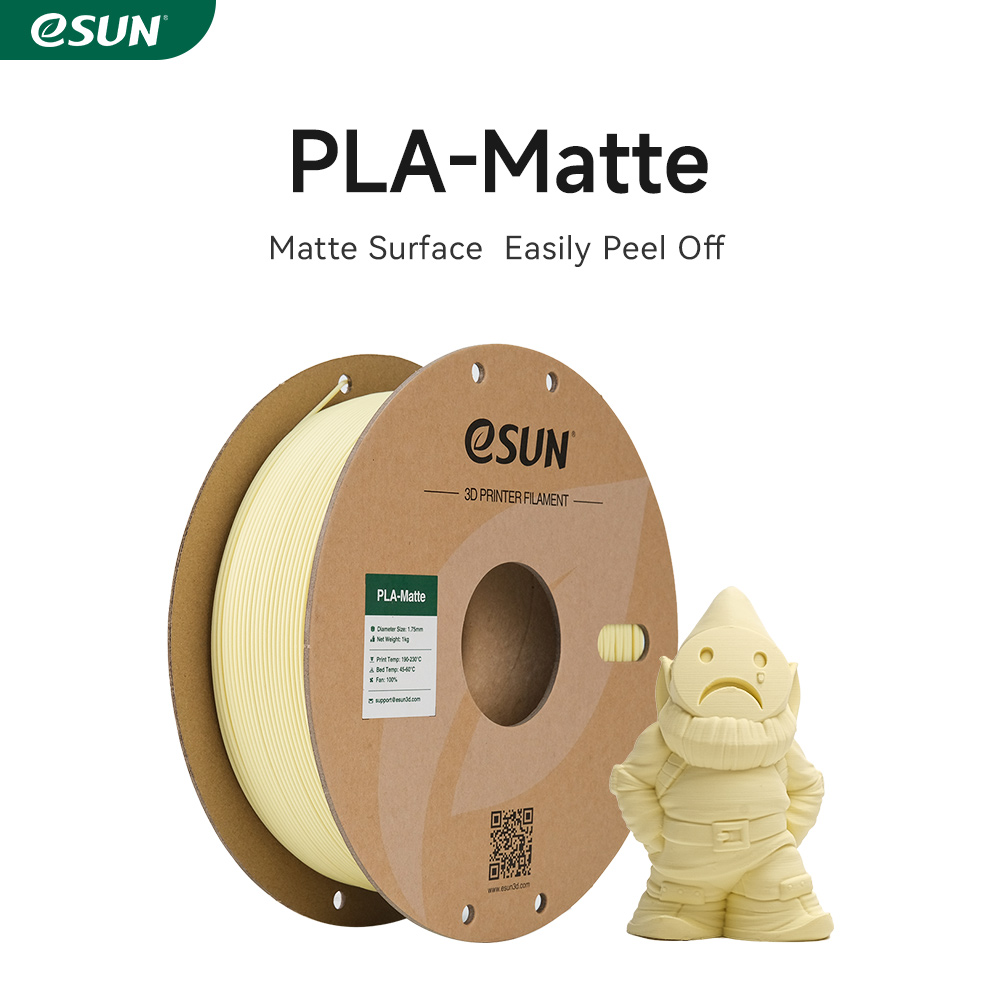 eSUN PLA-Matte 1.75mm 3D Filament 1KG