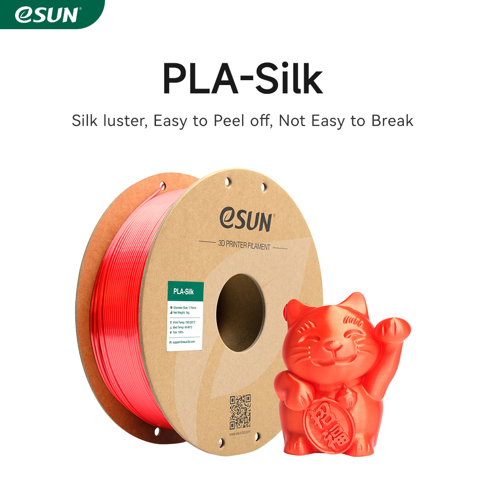 eSUN PLA-Silk 1.75mm 3D Filament 1KG