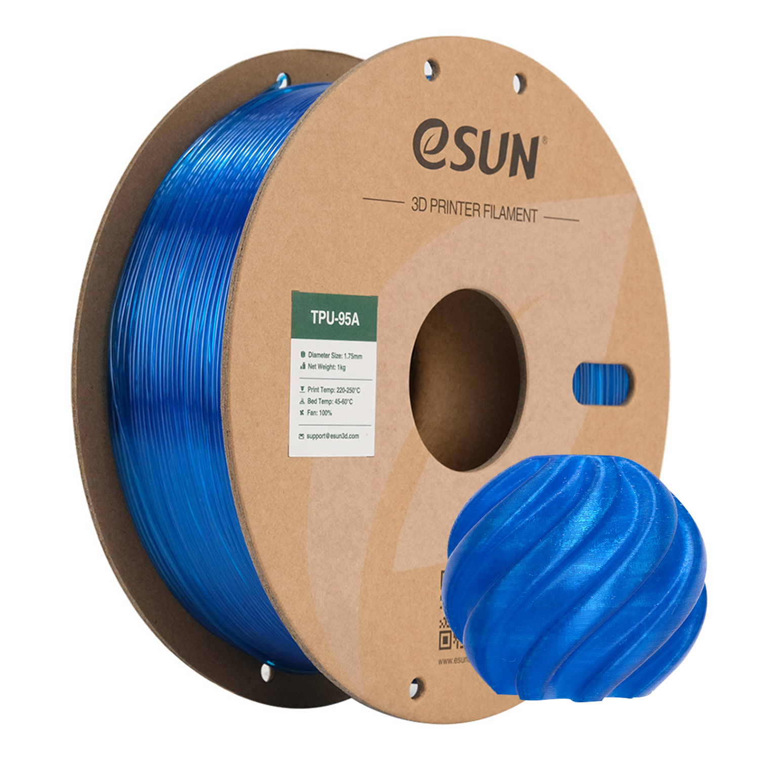eSUN TPU-95A 1.75mm 3D Filament 1KG - Image 14