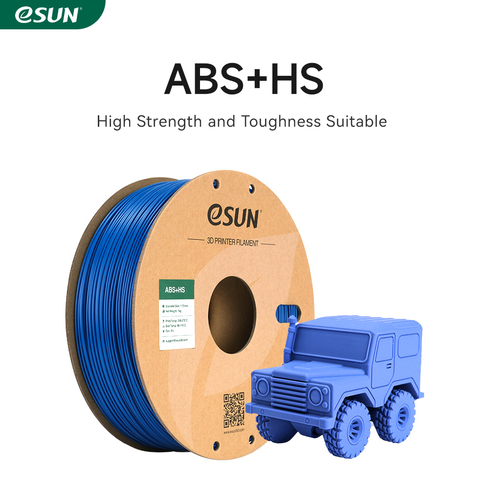 eSUN ABS+HS 1.75mm 3D Filament 1KG