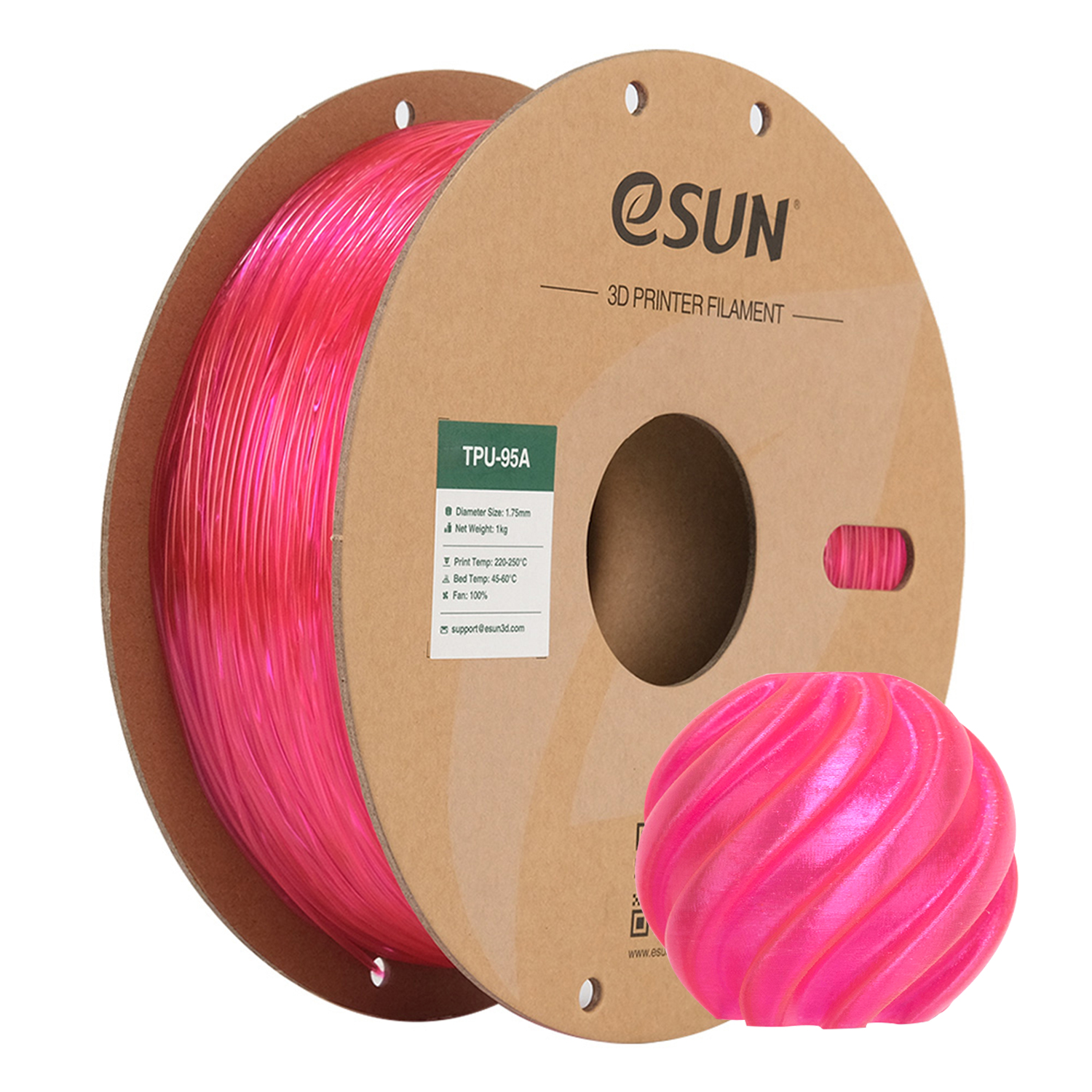 eSUN TPU-95A 1.75mm 3D Filament 1KG - Image 17