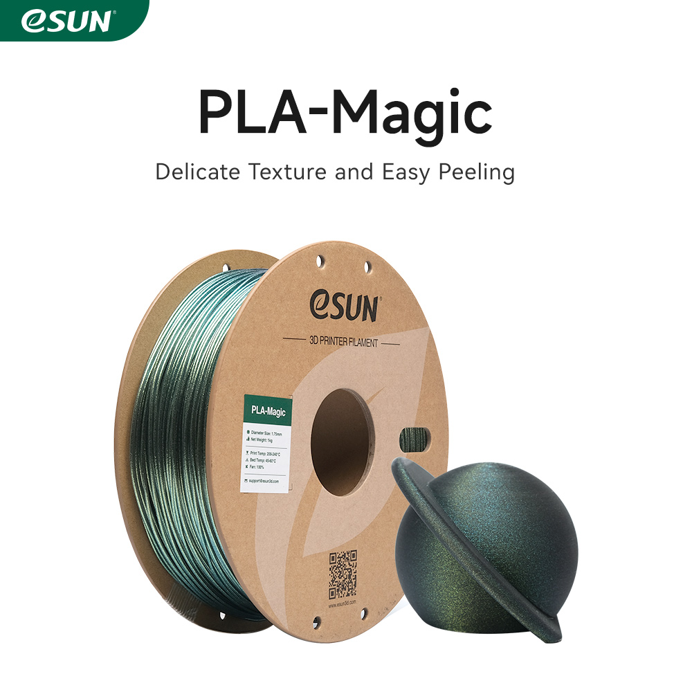 eSUN PLA-Magic 1.75mm 3D Filament 1KG