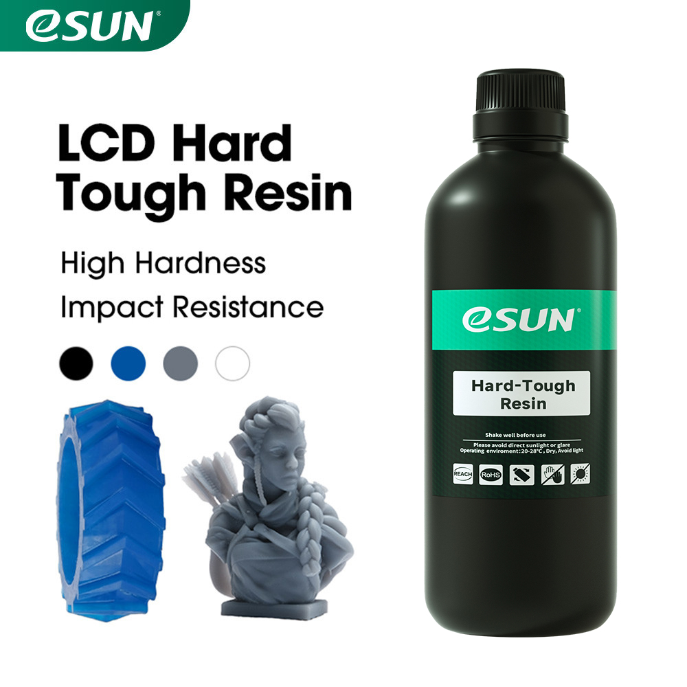 eSUN LCD Hard Tough 3D Resin 0.5KG/1KG - Image 2