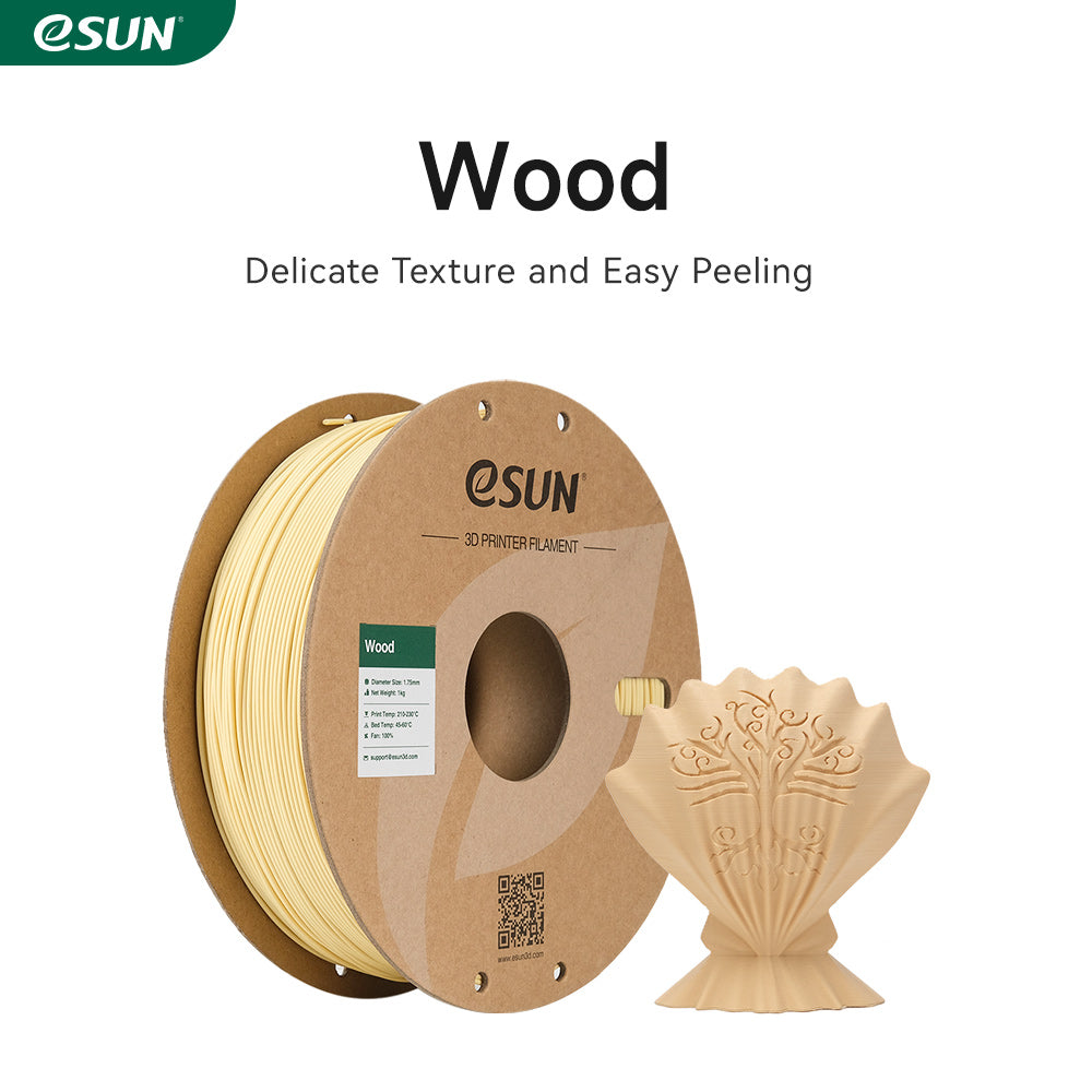 eSUN PLA-Wood 1.75mm 3D Filament 1KG