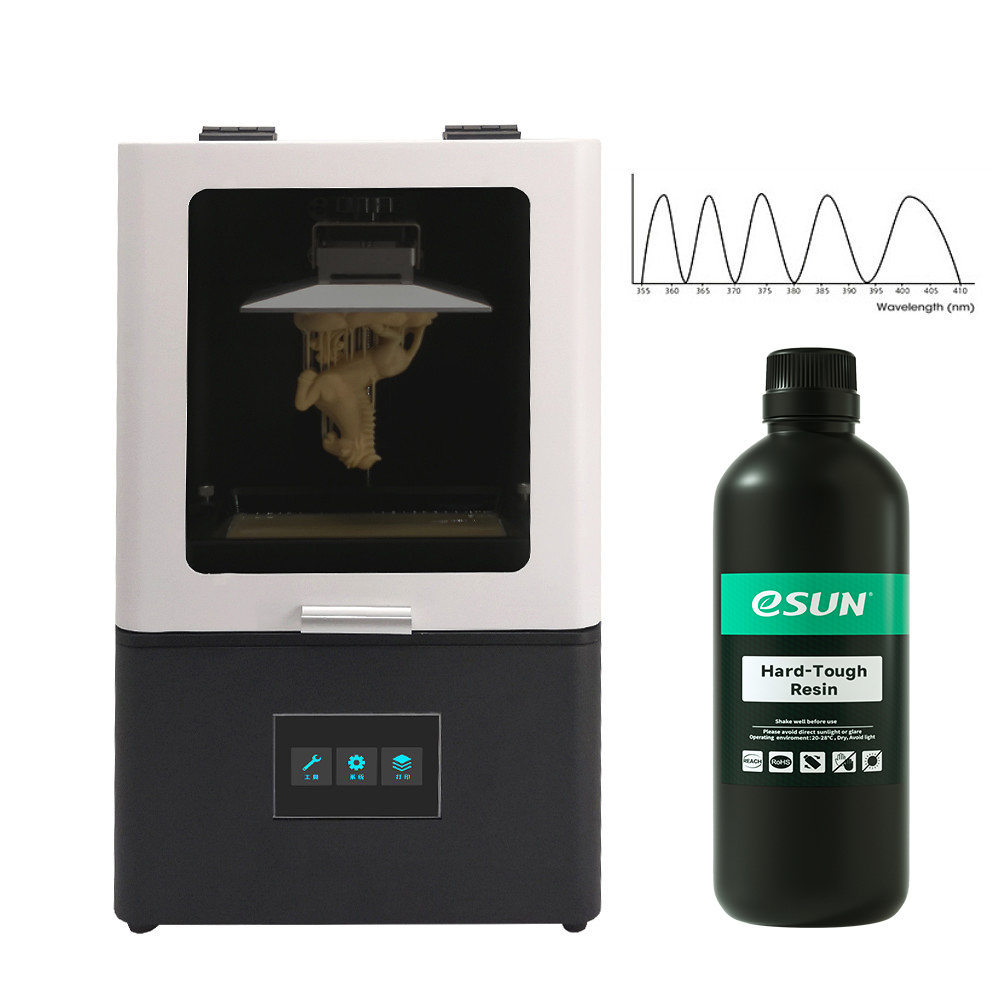 eSUN LCD Hard Tough 3D Resin 0.5KG/1KG - Image 6