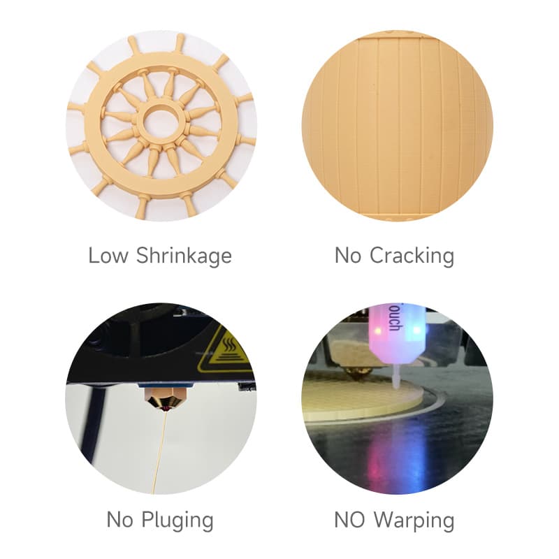eSUN PLA-Wood 1.75mm 3D Filament 1KG - Image 5