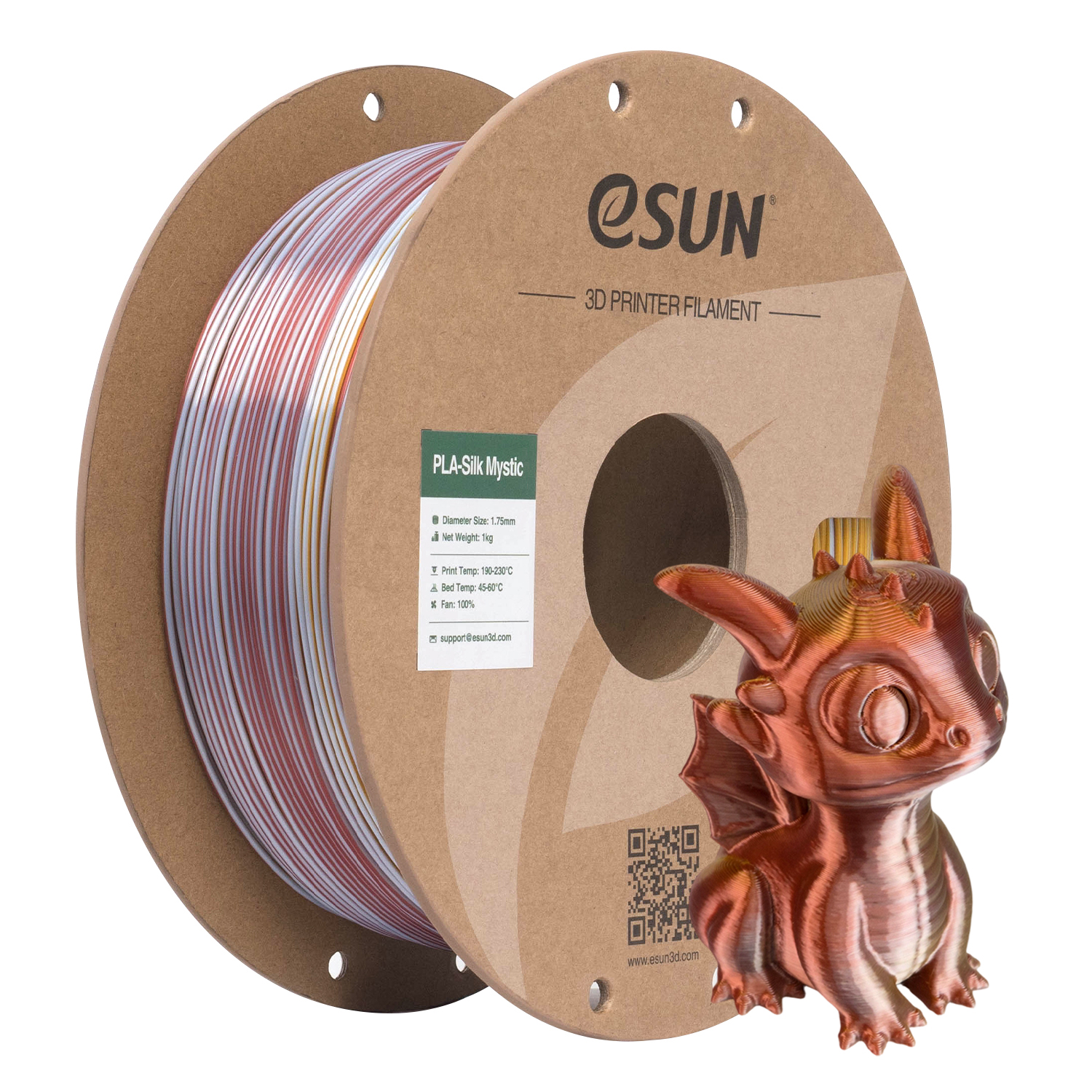 eSUN PLA-Silk Magic 1.75mm 3D Filament 1KG - Image 14