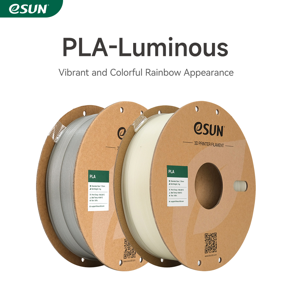 eSUN PLA-Luminous 1.75mm 3D Filament 1KG - Image 3