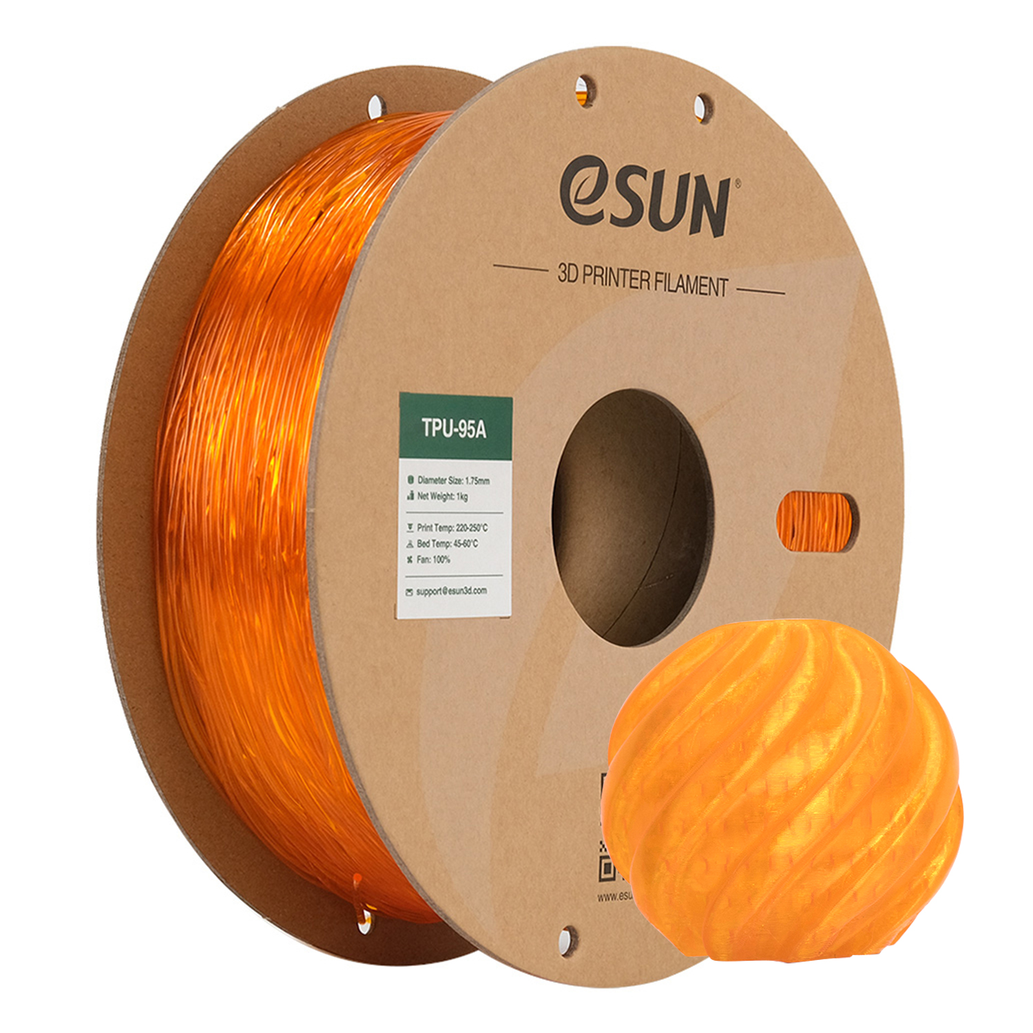 eSUN TPU-95A 1.75mm 3D Filament 1KG - Image 12