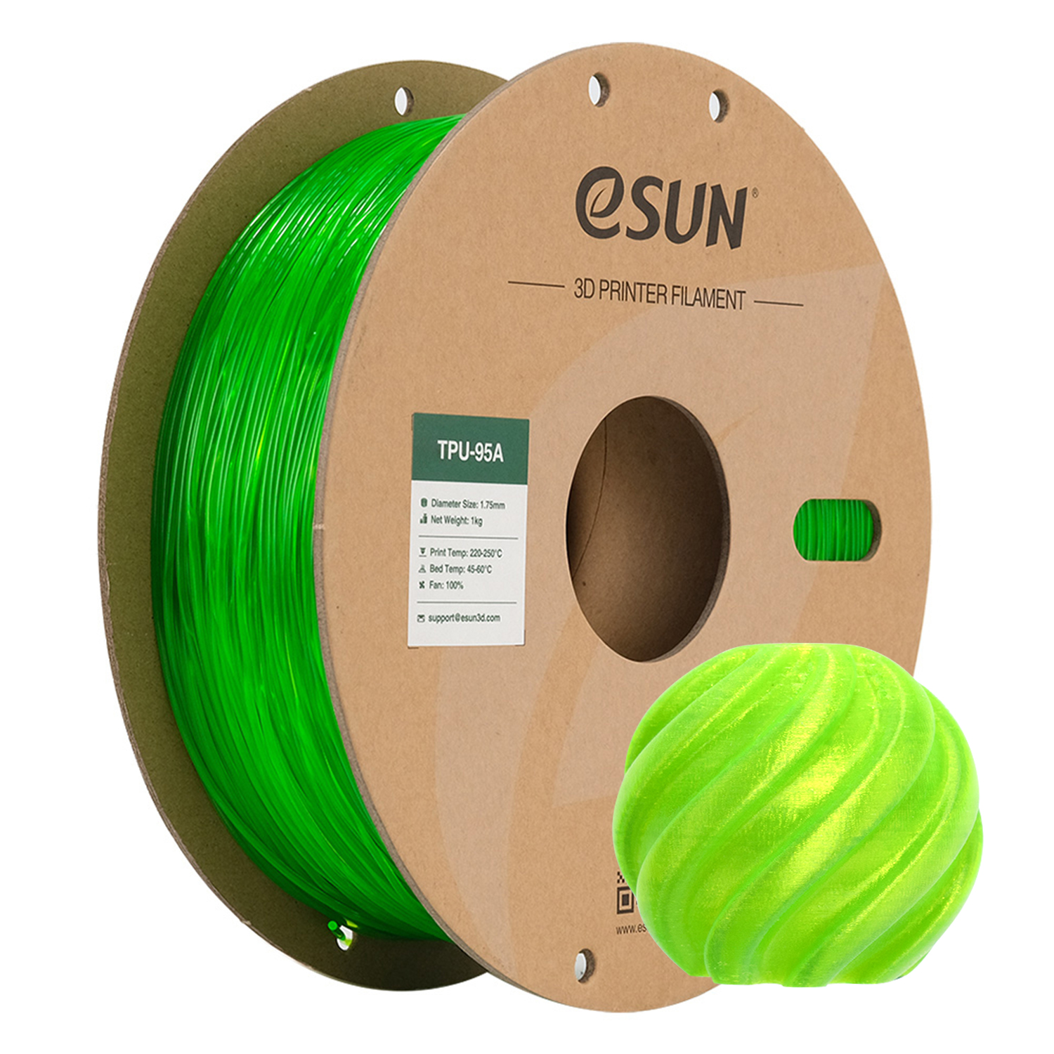 eSUN TPU-95A 1.75mm 3D Filament 1KG - Image 15