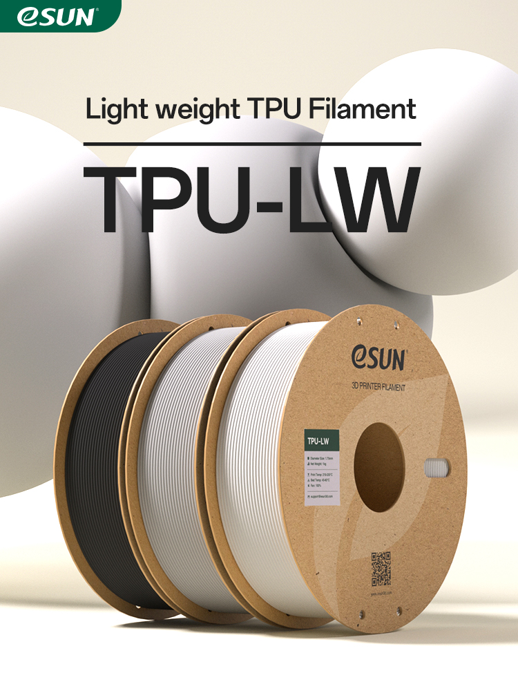 eSUN TPU-LW 1.75mm 3D Filament 0.75KG - Image 9