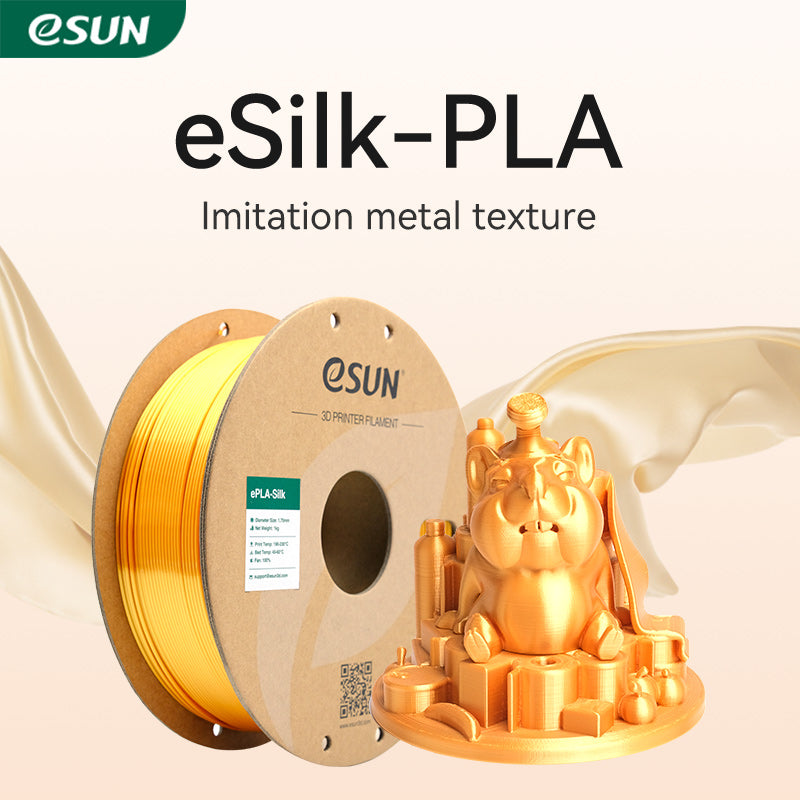 eSUN PLA-Silk Metal 1.75mm 3D Filament 1KG - Image 3