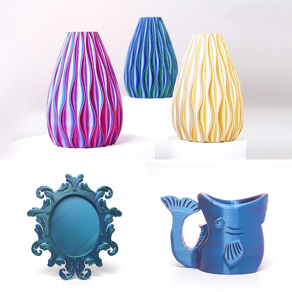 eSUN PLA-Silk Magic 1.75mm 3D Filament 1KG - Image 5