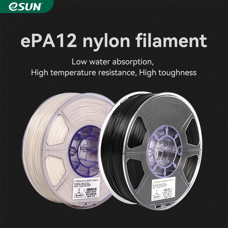 eSUN PA12-CF 1.75mm 3D Filament 1KG - Image 3