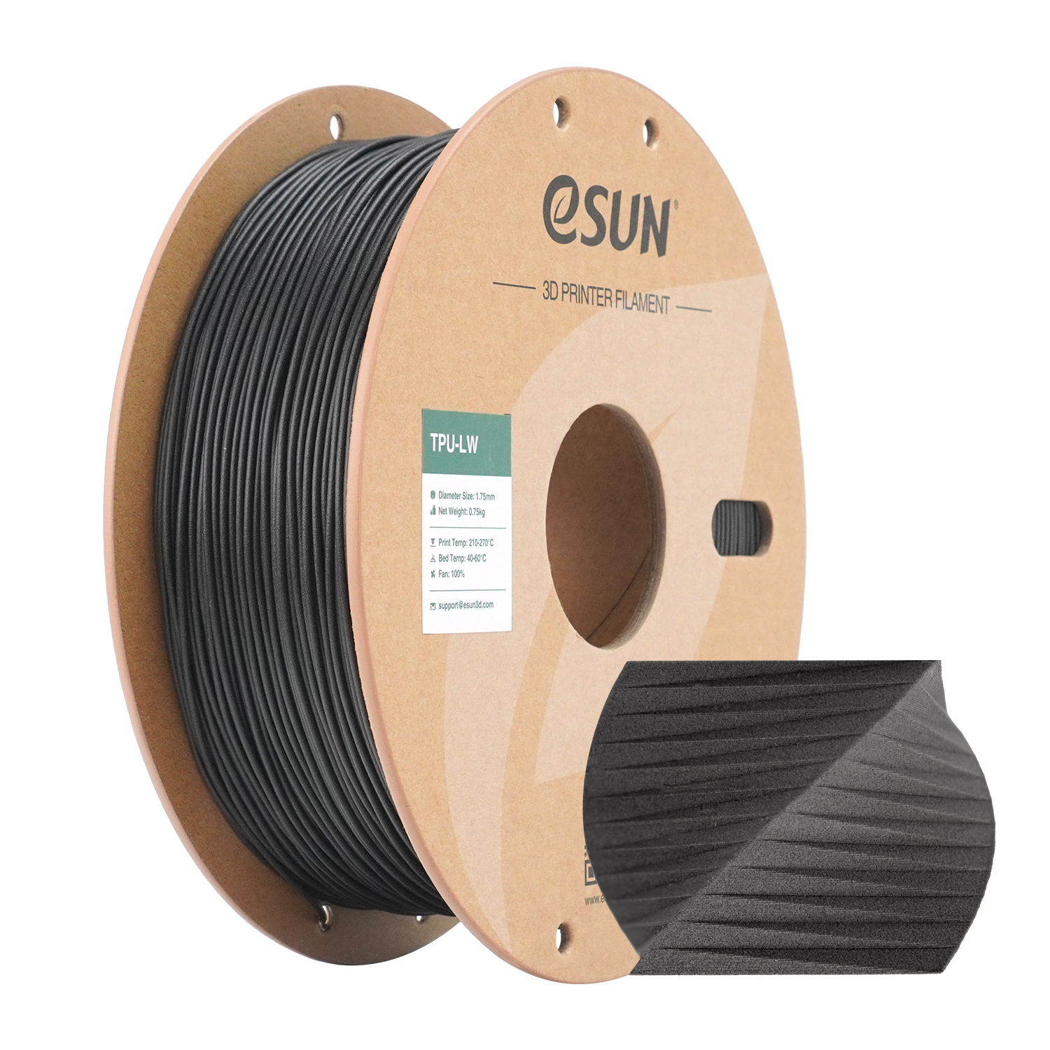 eSUN TPU-LW 1.75mm 3D Filament 0.75KG - Image 11