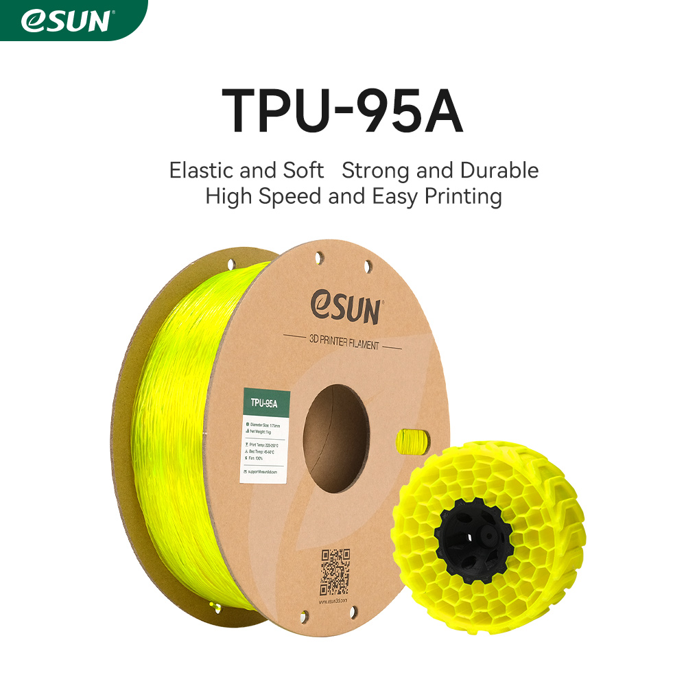 eSUN TPU-95A 1.75mm 3D Filament 1KG
